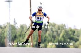 23.08.2024, Otepaeae, Estonia (EST): Jaakko Ranta (FIN) - IBU Summer Biathlon World Championships, super sprint men, Otepaeae (EST). www.nordicfocus.com. © Manzoni/NordicFocus. Every downloaded picture is fee-liable.