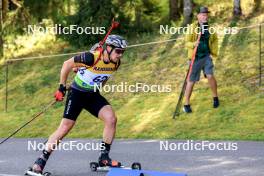 23.08.2024, Otepaeae, Estonia (EST): Florent Claude (BEL) - IBU Summer Biathlon World Championships, super sprint men, Otepaeae (EST). www.nordicfocus.com. © Manzoni/NordicFocus. Every downloaded picture is fee-liable.