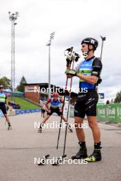 23.08.2024, Otepaeae, Estonia (EST): Rene Zahkna (EST) - IBU Summer Biathlon World Championships, super sprint men, Otepaeae (EST). www.nordicfocus.com. © Manzoni/NordicFocus. Every downloaded picture is fee-liable.