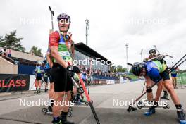 23.08.2024, Otepaeae, Estonia (EST): Tomas Mikyska (CZE) - IBU Summer Biathlon World Championships, super sprint men, Otepaeae (EST). www.nordicfocus.com. © Manzoni/NordicFocus. Every downloaded picture is fee-liable.