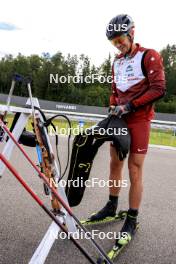 23.08.2024, Otepaeae, Estonia (EST): Andrejs Rastorgujevs (LAT) - IBU Summer Biathlon World Championships, super sprint men, Otepaeae (EST). www.nordicfocus.com. © Manzoni/NordicFocus. Every downloaded picture is fee-liable.