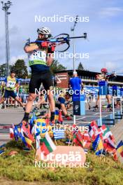 23.08.2024, Otepaeae, Estonia (EST): Fabien Claude (FRA) - IBU Summer Biathlon World Championships, super sprint men, Otepaeae (EST). www.nordicfocus.com. © Manzoni/NordicFocus. Every downloaded picture is fee-liable.