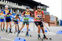 23.08.2024, Otepaeae, Estonia (EST): Tomasz Jakiela (POL) - IBU Summer Biathlon World Championships, super sprint men, Otepaeae (EST). www.nordicfocus.com. © Manzoni/NordicFocus. Every downloaded picture is fee-liable.