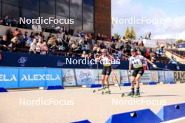 23.08.2024, Otepaeae, Estonia (EST): Joanna Jakiela (POL), Kamila Zuk (POL), (l-r) - IBU Summer Biathlon World Championships, super sprint women, Otepaeae (EST). www.nordicfocus.com. © Manzoni/NordicFocus. Every downloaded picture is fee-liable.