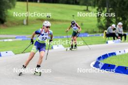 23.08.2024, Otepaeae, Estonia (EST): Arina Kryukova (KAZ) - IBU Summer Biathlon World Championships, super sprint women, Otepaeae (EST). www.nordicfocus.com. © Manzoni/NordicFocus. Every downloaded picture is fee-liable.