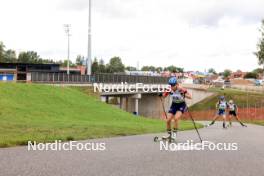 23.08.2024, Otepaeae, Estonia (EST): Anika Kozica (CRO), Emma Nilsson (SWE), (l-r) - IBU Summer Biathlon World Championships, super sprint women, Otepaeae (EST). www.nordicfocus.com. © Manzoni/NordicFocus. Every downloaded picture is fee-liable.