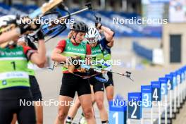 23.08.2024, Otepaeae, Estonia (EST): Lucie Charvatova (CZE) - IBU Summer Biathlon World Championships, super sprint women, Otepaeae (EST). www.nordicfocus.com. © Manzoni/NordicFocus. Every downloaded picture is fee-liable.