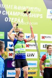 23.08.2024, Otepaeae, Estonia (EST): Paulina Batovska Fialkova (SVK) - IBU Summer Biathlon World Championships, super sprint women, Otepaeae (EST). www.nordicfocus.com. © Manzoni/NordicFocus. Every downloaded picture is fee-liable.