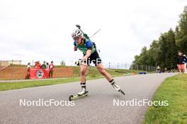 23.08.2024, Otepaeae, Estonia (EST): Venla Lehtonen (FIN) - IBU Summer Biathlon World Championships, super sprint women, Otepaeae (EST). www.nordicfocus.com. © Manzoni/NordicFocus. Every downloaded picture is fee-liable.