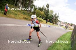 23.08.2024, Otepaeae, Estonia (EST): Veronika Novotna (CZE) - IBU Summer Biathlon World Championships, super sprint women, Otepaeae (EST). www.nordicfocus.com. © Manzoni/NordicFocus. Every downloaded picture is fee-liable.