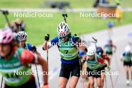 23.08.2024, Otepaeae, Estonia (EST): Suvi Minkkinen (FIN) - IBU Summer Biathlon World Championships, super sprint women, Otepaeae (EST). www.nordicfocus.com. © Manzoni/NordicFocus. Every downloaded picture is fee-liable.