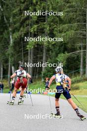 23.08.2024, Otepaeae, Estonia (EST): Anastasiya Merkushyna (UKR) - IBU Summer Biathlon World Championships, super sprint women, Otepaeae (EST). www.nordicfocus.com. © Manzoni/NordicFocus. Every downloaded picture is fee-liable.