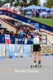 23.08.2024, Otepaeae, Estonia (EST): Paulina Batovska Fialkova (SVK) - IBU Summer Biathlon World Championships, super sprint women, Otepaeae (EST). www.nordicfocus.com. © Manzoni/NordicFocus. Every downloaded picture is fee-liable.