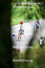 23.08.2024, Otepaeae, Estonia (EST): Julia Machyniakova (SVK), Emma Nilsson (SWE), (l-r) - IBU Summer Biathlon World Championships, super sprint women, Otepaeae (EST). www.nordicfocus.com. © Manzoni/NordicFocus. Every downloaded picture is fee-liable.