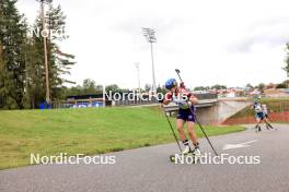 23.08.2024, Otepaeae, Estonia (EST): Anika Kozica (CRO), Emma Nilsson (SWE), (l-r) - IBU Summer Biathlon World Championships, super sprint women, Otepaeae (EST). www.nordicfocus.com. © Manzoni/NordicFocus. Every downloaded picture is fee-liable.