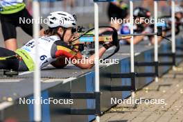 23.08.2024, Otepaeae, Estonia (EST): Lotte Lie (BEL) - IBU Summer Biathlon World Championships, super sprint women, Otepaeae (EST). www.nordicfocus.com. © Manzoni/NordicFocus. Every downloaded picture is fee-liable.