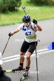 23.08.2024, Otepaeae, Estonia (EST): Alla Ghilenko (MDA) - IBU Summer Biathlon World Championships, super sprint women, Otepaeae (EST). www.nordicfocus.com. © Manzoni/NordicFocus. Every downloaded picture is fee-liable.