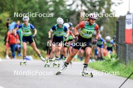 23.08.2024, Otepaeae, Estonia (EST): Joanna Jakiela (POL) - IBU Summer Biathlon World Championships, super sprint women, Otepaeae (EST). www.nordicfocus.com. © Manzoni/NordicFocus. Every downloaded picture is fee-liable.