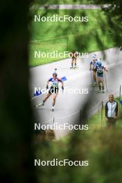 23.08.2024, Otepaeae, Estonia (EST): Julia Machyniakova (SVK), Emma Nilsson (SWE), (l-r) - IBU Summer Biathlon World Championships, super sprint women, Otepaeae (EST). www.nordicfocus.com. © Manzoni/NordicFocus. Every downloaded picture is fee-liable.