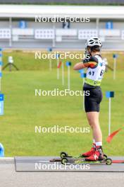 23.08.2024, Otepaeae, Estonia (EST): Lotte Lie (BEL) - IBU Summer Biathlon World Championships, super sprint women, Otepaeae (EST). www.nordicfocus.com. © Manzoni/NordicFocus. Every downloaded picture is fee-liable.