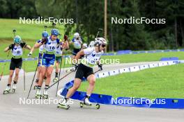 23.08.2024, Otepaeae, Estonia (EST): Susanna Meinen (SUI), Erika Osterman (SWE), Alina Stremous (MDA), (l-r) - IBU Summer Biathlon World Championships, super sprint women, Otepaeae (EST). www.nordicfocus.com. © Manzoni/NordicFocus. Every downloaded picture is fee-liable.