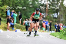 23.08.2024, Otepaeae, Estonia (EST): Lucie Charvatova (CZE) - IBU Summer Biathlon World Championships, super sprint women, Otepaeae (EST). www.nordicfocus.com. © Manzoni/NordicFocus. Every downloaded picture is fee-liable.