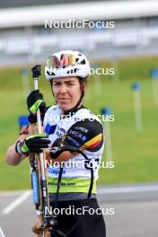 23.08.2024, Otepaeae, Estonia (EST): Lotte Lie (BEL) - IBU Summer Biathlon World Championships, super sprint women, Otepaeae (EST). www.nordicfocus.com. © Manzoni/NordicFocus. Every downloaded picture is fee-liable.