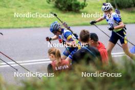 23.08.2024, Otepaeae, Estonia (EST): Emma Nilsson (SWE) - IBU Summer Biathlon World Championships, super sprint women, Otepaeae (EST). www.nordicfocus.com. © Manzoni/NordicFocus. Every downloaded picture is fee-liable.