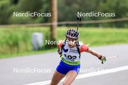 23.08.2024, Otepaeae, Estonia (EST): Andreea Mezdrea (ROU) - IBU Summer Biathlon World Championships, super sprint women, Otepaeae (EST). www.nordicfocus.com. © Manzoni/NordicFocus. Every downloaded picture is fee-liable.