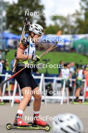 23.08.2024, Otepaeae, Estonia (EST): Lotte Lie (BEL) - IBU Summer Biathlon World Championships, super sprint women, Otepaeae (EST). www.nordicfocus.com. © Manzoni/NordicFocus. Every downloaded picture is fee-liable.