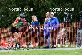 23.08.2024, Otepaeae, Estonia (EST): Lucie Charvatova (CZE) - IBU Summer Biathlon World Championships, super sprint women, Otepaeae (EST). www.nordicfocus.com. © Manzoni/NordicFocus. Every downloaded picture is fee-liable.