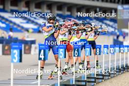 23.08.2024, Otepaeae, Estonia (EST): Polina Yegorova (KAZ) - IBU Summer Biathlon World Championships, super sprint women, Otepaeae (EST). www.nordicfocus.com. © Manzoni/NordicFocus. Every downloaded picture is fee-liable.