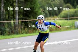 23.08.2024, Otepaeae, Estonia (EST): Yuliia Dzhima (UKR) - IBU Summer Biathlon World Championships, super sprint women, Otepaeae (EST). www.nordicfocus.com. © Manzoni/NordicFocus. Every downloaded picture is fee-liable.