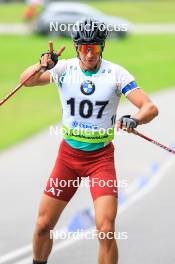 21.08.2024, Otepaeae, Estonia (EST): Andrejs Rastorgujevs (LAT) - IBU Summer Biathlon World Championships, training, Otepaeae (EST). www.nordicfocus.com. © Manzoni/NordicFocus. Every downloaded picture is fee-liable.