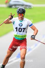 21.08.2024, Otepaeae, Estonia (EST): Andrejs Rastorgujevs (LAT) - IBU Summer Biathlon World Championships, training, Otepaeae (EST). www.nordicfocus.com. © Manzoni/NordicFocus. Every downloaded picture is fee-liable.