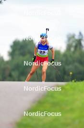 21.08.2024, Otepaeae, Estonia (EST): Anika Kozica (CRO) - IBU Summer Biathlon World Championships, training, Otepaeae (EST). www.nordicfocus.com. © Manzoni/NordicFocus. Every downloaded picture is fee-liable.