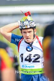 21.08.2024, Otepaeae, Estonia (EST): Florent Claude (BEL) - IBU Summer Biathlon World Championships, training, Otepaeae (EST). www.nordicfocus.com. © Manzoni/NordicFocus. Every downloaded picture is fee-liable.