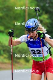 21.08.2024, Otepaeae, Estonia (EST): Anika Kozica (CRO) - IBU Summer Biathlon World Championships, training, Otepaeae (EST). www.nordicfocus.com. © Manzoni/NordicFocus. Every downloaded picture is fee-liable.