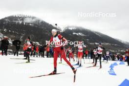 23.03.2024, Ulrichen, Switzerland (SUI): Lara Berwert (SUI) - Swiss Championships biathlon, mass, Ulrichen (SUI). www.nordicfocus.com. © Manzoni/NordicFocus. Every downloaded picture is fee-liable.