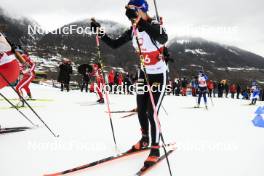 23.03.2024, Ulrichen, Switzerland (SUI): Enya Muerner (SUI) - Swiss Championships biathlon, mass, Ulrichen (SUI). www.nordicfocus.com. © Manzoni/NordicFocus. Every downloaded picture is fee-liable.