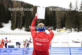 23.03.2024, Ulrichen, Switzerland (SUI): Event Feature: Shooting Range feature- Swiss Championships biathlon, mass, Ulrichen (SUI). www.nordicfocus.com. © Manzoni/NordicFocus. Every downloaded picture is fee-liable.