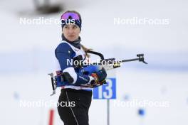 23.03.2024, Ulrichen, Switzerland (SUI): Lisa Naegeli (SUI) - Swiss Championships biathlon, mass, Ulrichen (SUI). www.nordicfocus.com. © Manzoni/NordicFocus. Every downloaded picture is fee-liable.