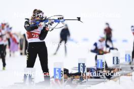 23.03.2024, Ulrichen, Switzerland (SUI): Lara Marti (SUI) - Swiss Championships biathlon, mass, Ulrichen (SUI). www.nordicfocus.com. © Manzoni/NordicFocus. Every downloaded picture is fee-liable.