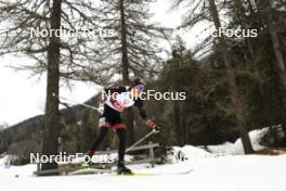 23.03.2024, Ulrichen, Switzerland (SUI): Flavia Barmettler (SUI) - Swiss Championships biathlon, mass, Ulrichen (SUI). www.nordicfocus.com. © Manzoni/NordicFocus. Every downloaded picture is fee-liable.