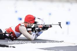 23.03.2024, Ulrichen, Switzerland (SUI): Gion Stalder (SUI) - Swiss Championships biathlon, mass, Ulrichen (SUI). www.nordicfocus.com. © Manzoni/NordicFocus. Every downloaded picture is fee-liable.