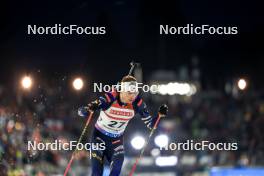 14.02.2024, Nove Mesto na Morave, Czechia (CZE): Emilien Jacquelin (FRA) - IBU World Championships Biathlon, individual men, Nove Mesto na Morave (CZE). www.nordicfocus.com. © Manzoni/NordicFocus. Every downloaded picture is fee-liable.