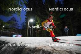 14.02.2024, Nove Mesto na Morave, Czechia (CZE): Florent Claude (BEL) - IBU World Championships Biathlon, individual men, Nove Mesto na Morave (CZE). www.nordicfocus.com. © Thibaut/NordicFocus. Every downloaded picture is fee-liable.