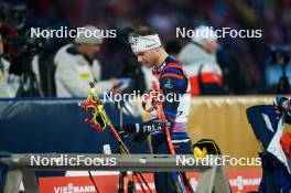 14.02.2024, Nove Mesto na Morave, Czechia (CZE): Fabien Claude (FRA) - IBU World Championships Biathlon, individual men, Nove Mesto na Morave (CZE). www.nordicfocus.com. © Thibaut/NordicFocus. Every downloaded picture is fee-liable.