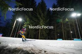 14.02.2024, Nove Mesto na Morave, Czechia (CZE): Jesper Nelin (SWE) - IBU World Championships Biathlon, individual men, Nove Mesto na Morave (CZE). www.nordicfocus.com. © Thibaut/NordicFocus. Every downloaded picture is fee-liable.