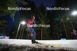 14.02.2024, Nove Mesto na Morave, Czechia (CZE): George Coltea (ROU) - IBU World Championships Biathlon, individual men, Nove Mesto na Morave (CZE). www.nordicfocus.com. © Thibaut/NordicFocus. Every downloaded picture is fee-liable.